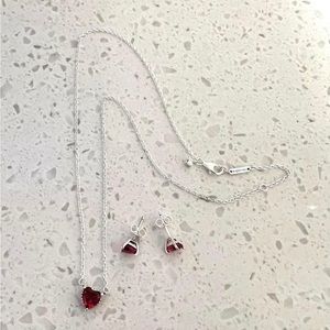 Sparkling Red Heart set